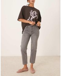Glamorous - Low-Rise Cropped Jeans - Lyst