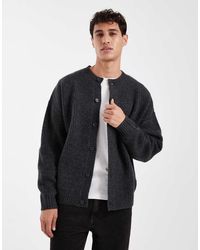 Jack & Jones - Crew Neck Cardigan - Lyst