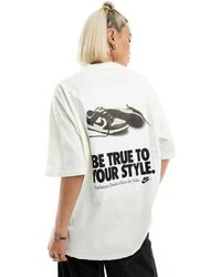Nike - Essentials Oversized Dunk Back Print T-shirt - Lyst