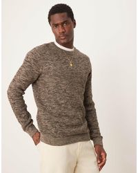 SELECTED - Textured Knitted Jumper - Lyst