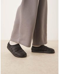 Calvin Klein - Ripstop Puffer Slippers - Lyst