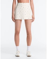 Oysho - Evermove High Rise Floral Print Short Skirt - Lyst