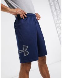 under armor blue shorts