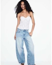 Stradivarius - D80 Barrel Fit Jeans - Lyst