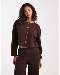 Miss Selfridge - Super Soft Cardigan Co-Ord - Lyst