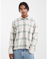 Hollister - Long Sleeve Flannel Shirt - Lyst