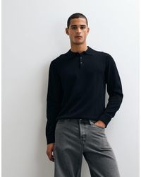 Jack & Jones - Essential Knit Button Polo - Lyst