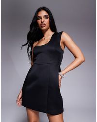 ASOS - – minikleid aus scuba-stoff - Lyst