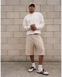 ASOS - – kastiges oversize-langarmshirt - Lyst