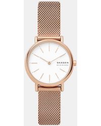 Skagen - Skw2694 Signatur Slim Mesh Watch - Lyst