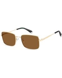 Polaroid Sunglasses - Polaroid Rectangular Sunglasses With Polarised Lenses, Frame - Lyst