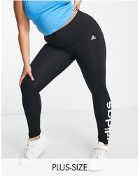 adidas Originals - Adidas Running Plus leggings With Logo - Lyst