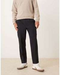Mango - Elegante Broek Van Wolmix - Lyst