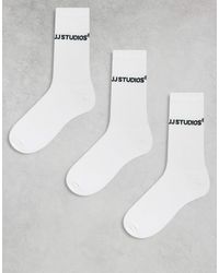 Jack & Jones - Sports Socks 3 Pack - Lyst