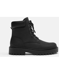 Pull&Bear - Stwd - bottines à lacets - Lyst