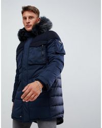 armani exchange hooded down jacket