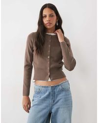 New Look - Compact Knit Cardigan - Lyst