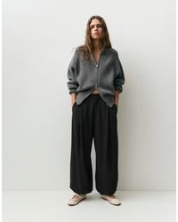 Pull&Bear - Darted Balloon Trousers - Lyst