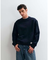ASOS - Premium Heavyweight Relaxed Crew Neck Sweatshirt - Lyst