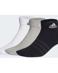 adidas Originals - Set Van 3 Paar Dunne En Lichte Enkelsokken - Lyst