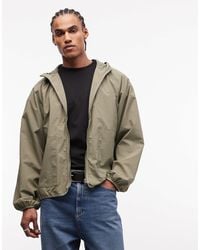 ASOS - Oversized Hooded Windbreaker Jacket - Lyst