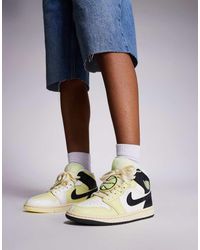 Nike - Nike Air 1 Mid Trainers - Lyst