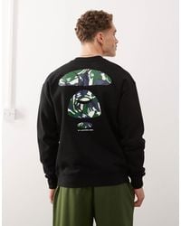 Aape By A Bathing Ape - Aape by a bathing ape – basic-sweatshirt - Lyst