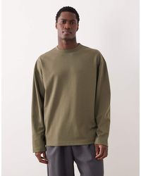 ASOS - Breathemax Heavyweight Oversized Long Sleeve T-Shirt - Lyst
