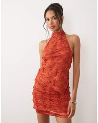 ASOS - Applique Mesh Mini Skirt - Lyst