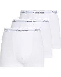 Calvin Klein - Icon Cotton Stretch 3 Pack Darted Trunk - Lyst