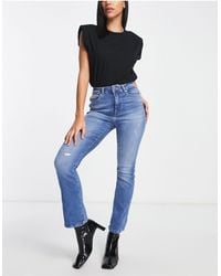 ONLY - Charlie Ankle Kick Flare Jeans - Lyst