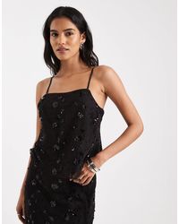 ONLY - Sequin Detail Cami Co-Ord - Lyst