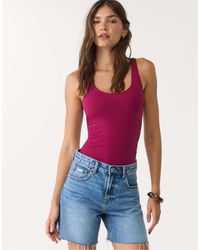 Stradivarius - Body Arricciato - Lyst