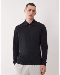 Mango - Performance Light Weight Thermo-Regulating Quarter Zip - Lyst