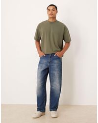 ASOS - – locker geschnittene straight jeans - Lyst