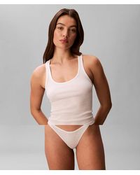 Calvin Klein - Icon Logo 3 Pack Dipped Thongs - Lyst