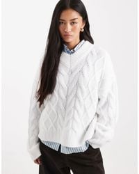 ASOS - – kastiger strickpullover - Lyst