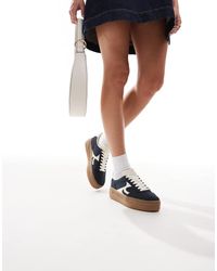 Stradivarius - Sneakers Met Plateauzool - Lyst