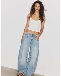 Stradivarius - Strappy Lace Top - Lyst