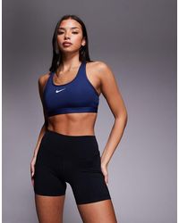 Nike - Pantalones Cortos De 5" Negros De Talle Alto Dri-Fit De Nike One Training - Lyst