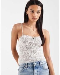Free People - Love And Lace Cami Top - Lyst