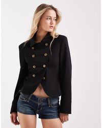 ASOS - Shrunken Drummer-style Jacket - Lyst