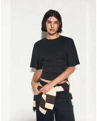 Pull&Bear - Modal Batwing Sleeve T-shirt - Lyst