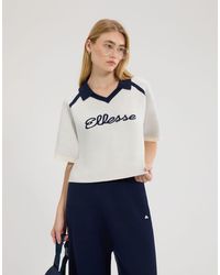 Ellesse - Brunelli Short Sleeve Knitted Polo - Lyst