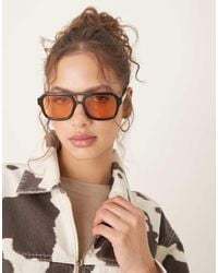 ASOS - Aviator Sunglasses - Lyst