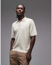 Paul Smith - Polo De Manga Corta De Punto De -Neutro - Lyst