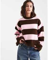 ASOS - Boxy Fit Knitted Jumper - Lyst