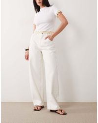 Miss Selfridge - Barrel Leg Jean - Lyst