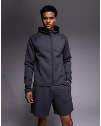 4505 - Scuba-style Fabric Sweat Shorts With Zip Pockets - Lyst