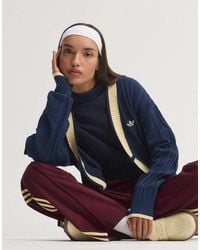 adidas Originals - Cable Knit Cardigan - Lyst